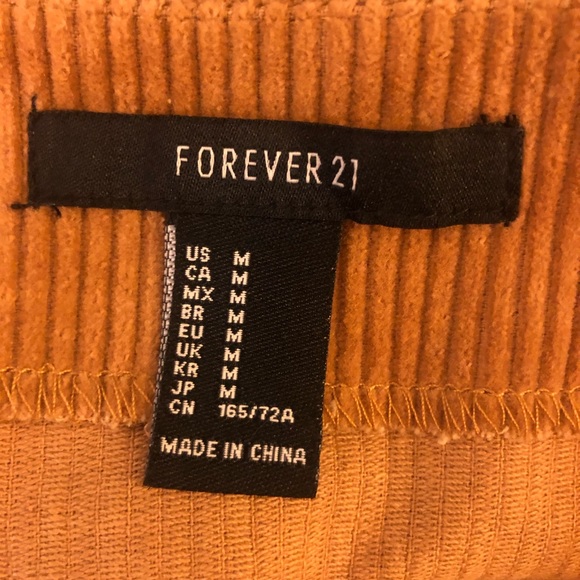 Corduroy mini skirt - Picture 5 of 5